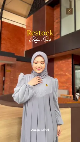 Restock adya set 😍  #gamisset #gamisbusui #gamistile #gamisbrukat #gamispolos 