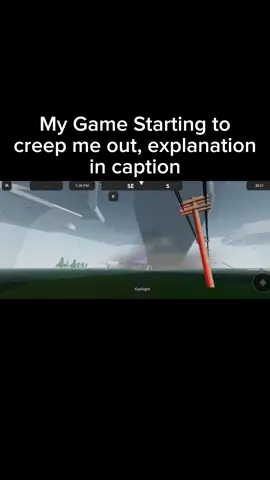 My game Sycone has always been weird. I disabled a Tornado script once, just to check the house models—and right in front of me, one of the Tornado spawned on its own. You can even see it happen in one of my videos. My builder once told me he hated working in the game. He said it felt like someone was watching him while he built. I laughed it off, thinking he was paranoid—or maybe running on too much coffee. Then I decided to test the game myself. I drove around for a while, until a tornado spawned. I followed it, but its roar wasn’t normal. It didn’t sound like anything I’d ever heard before. I checked the sound ID, and it was correct. In Studio, the roar was fine, but in the live game, it was wrong. When I looked closer, I found another sound hidden inside the tornado—its ID was just binary gibberish. I deleted it, and right after that, my phone froze, lagged, and then completely crashed. Now I can’t stop thinking: should I keep this game alive… or should I let it die before it goes any further? #creep #stormchaser🌪️ #robloxstudio #fyp #fypシ゚viral 