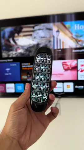 Mini controle teclado air mouse 