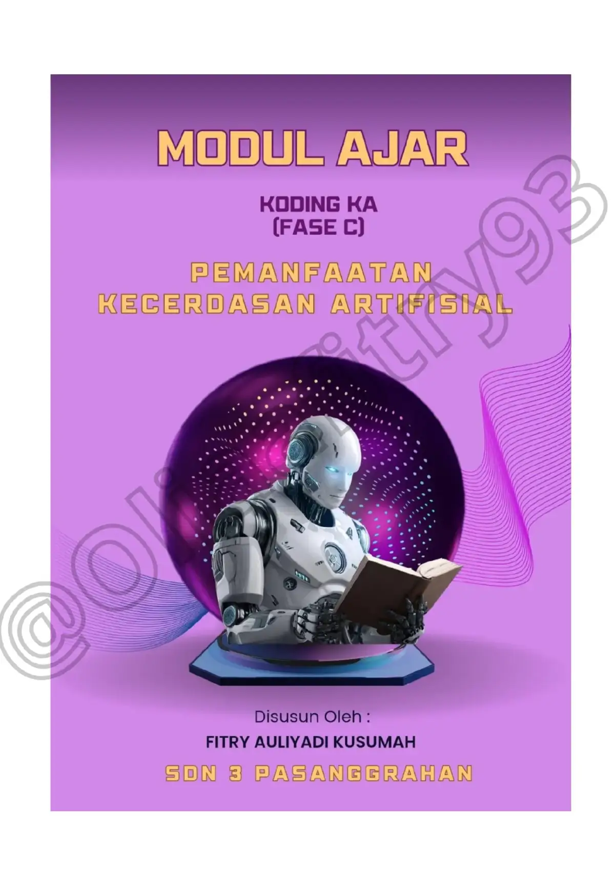 Materi : Pemanfaatan KA sebagai Pengembang dan Pengguna Modul ajar sengaja singkat, karna untuk tugas Peerteaching dengan durasi 15-20menit #fyp #fyppppppppppppppppppppppp #koding #kecerdasanbuatan #AI 