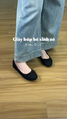 Giày búp bê nơ xinh nè #gaubata #giaynu #giaybupbe 