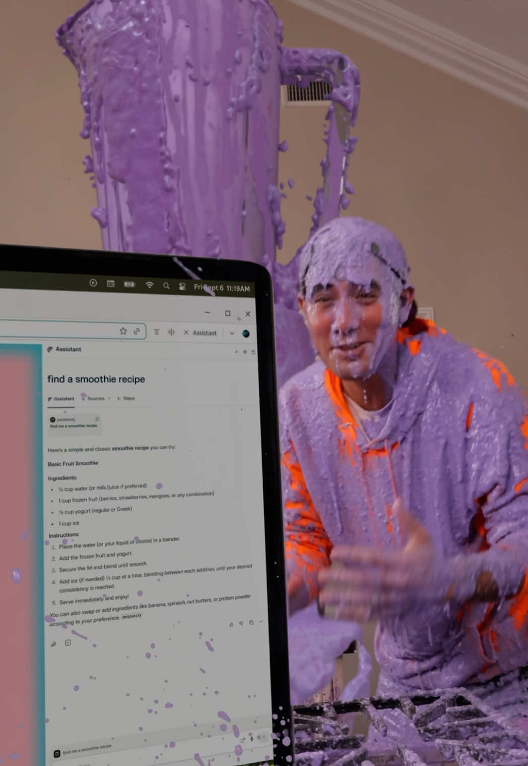 Comet makes a great sous chef 👨‍🍳 ☄️ Meet @Perplexity new AI browser, Comet. Your personal assistant that clicks, types, and navigates the internet so you can get more done. #CometPartner 