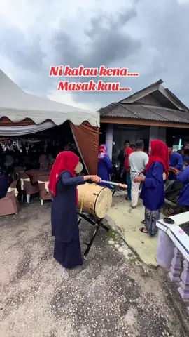 Ni kalau jadi bini ko…jgan buat main#🤣🤣🤣 #kompang 