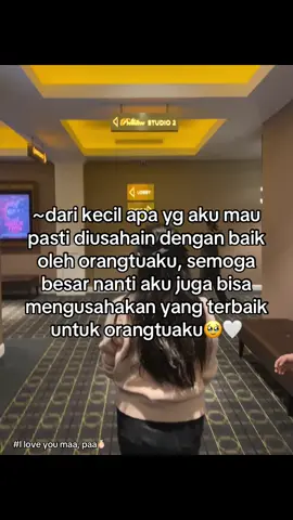 makasih maa, paa udah mau turuti apa yang indah mau dari kecil sampe sekarang, semoga mama sama papa bisa hidup lebih lama lagi yaa, agar indah bisa ngebahagiain mama sama papa nantinya🥹🤍🏠.                               #fypppppppppppppppppppppppppppppp #iloveyou #mama #papa #hiduplebihlama #mama #papa 