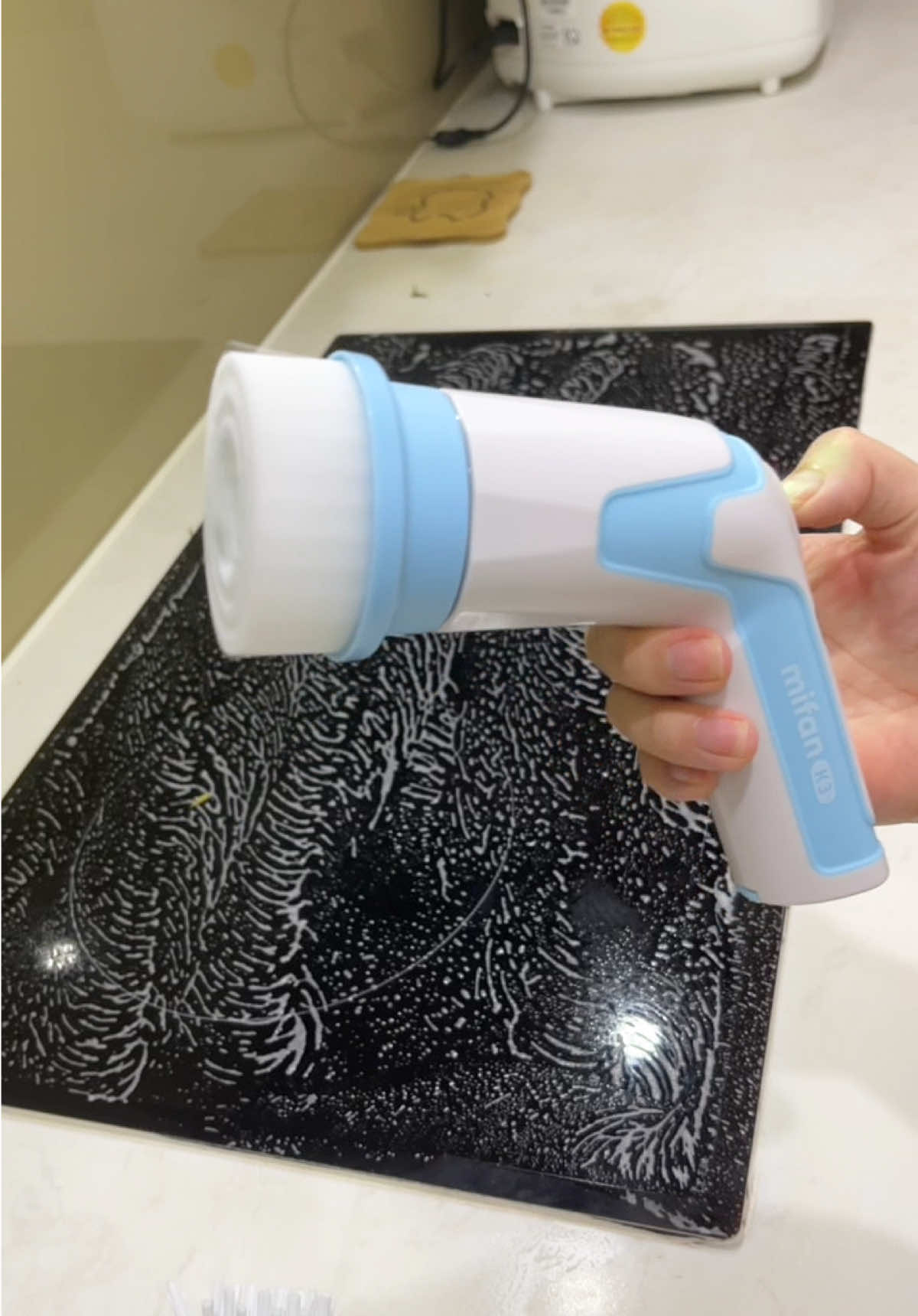 Máy cọ rửa cầm tay#mifan #maycoruadiencamtay 