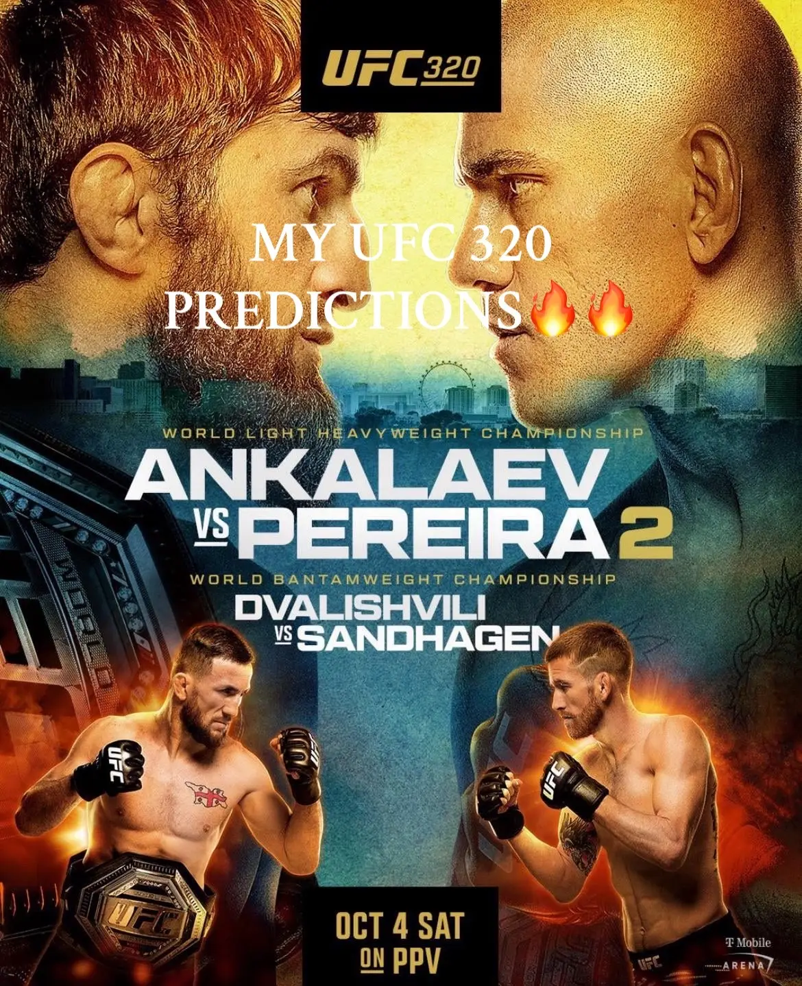 🔥🔥 #UFC #ufc320 #fyp #viral #predictions