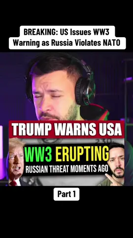 BREAKING: US Issues WW3 Warning as Russia Violates NATO #steveram #fyp #new #foryou #breakingnews #steveramnews #trump 