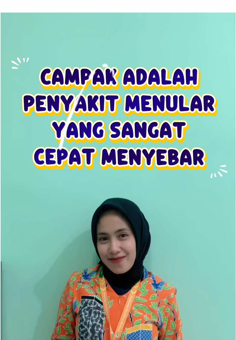 hallo sobat sehat menteng👋🏼 KLB Campak sedang banyak terjadi, kita harus cerdas mengenali gejala campak serta cara pencegahannya ya agar si kecil terlindungi🤗 #klbcampak #campak #imunisasi #fyp #puskesmasmenteng 