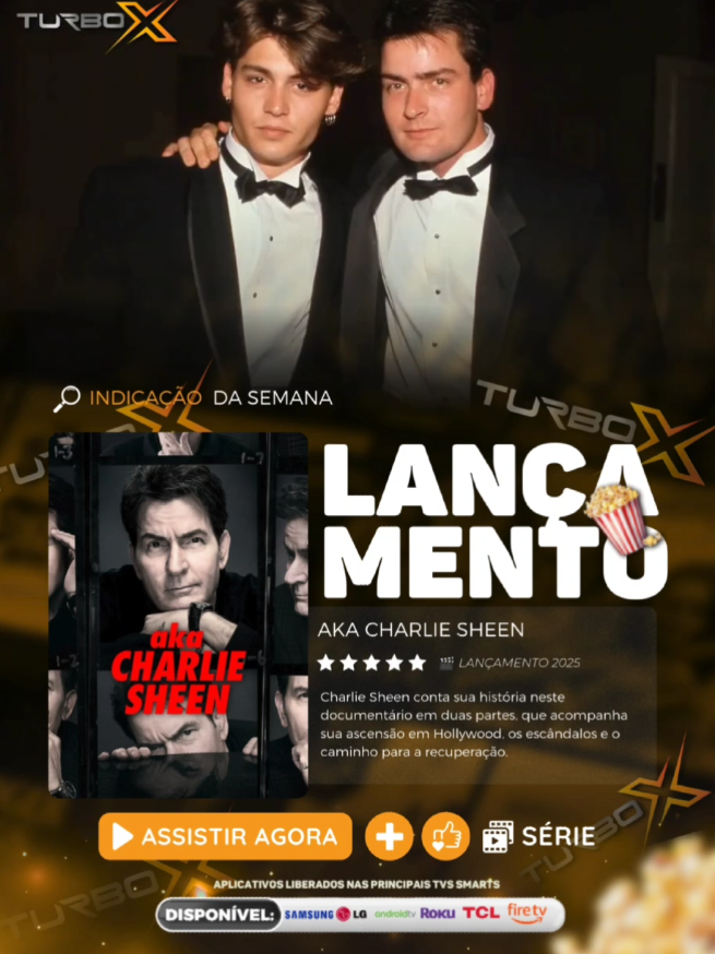 ✨🎬 LANÇAMENTO NA A.S_RECEPTORES 🎬✨ CONTATO: 38 99920-9402  Uma das figuras mais polêmicas e marcantes de Hollywood abre o jogo como nunca antes. 🔥🎭 Na série documental “AKA Charlie Sheen”, o ator conta sua própria história em duas partes intensas: da ascensão meteórica ao estrelato, passando pelos escândalos que chocaram o mundo, até o difícil caminho da recuperação. 🌟💥 👉 Um relato cru, emocionante e cheio de reviravoltas que vai prender você do início ao fim. 📲 Assista agora em qualquer dispositivo! https://wa.me/message/QJP5VT6FHKB5B1 #Smartv #filmes #series #canais #lançamentos 