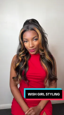Highlight Ombre Lace Front Wig Human Hair 26Inch - Skinlike HD Transparent Lace Wigs by @wishgirl_amazon Link in bio #wiginfluencer #wiginstalltutorial 