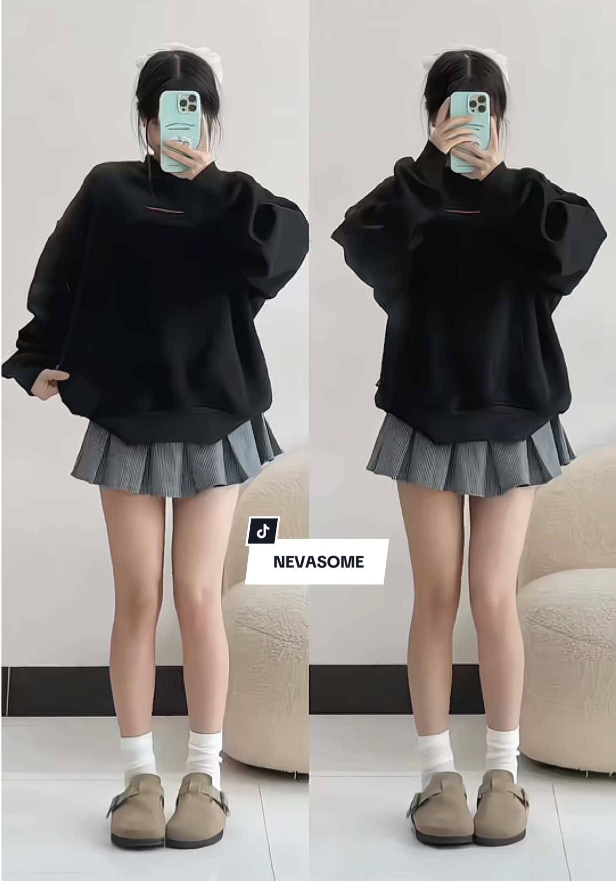 Mặc mỗi áo này thôi là cũng đủ ấm #xuhuong #reviewlamdep #OOTD #fyp 