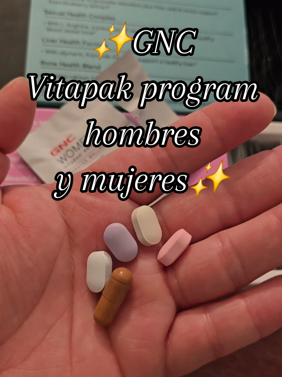 Si ya estas en los 30 es momento que empiezes a cuidarte. Y que mejor que hacerlo con un multivaminico completo para cada dia🥰 @GNC Live Well #gnc #vitapak #multivitaminico #hombresymujeres #vitaminas 