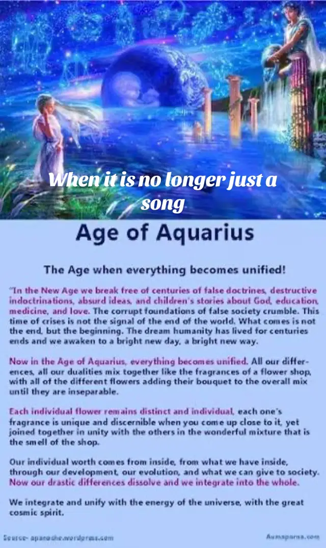 #ageofaquarius #aquarius #themoreyounotice 
