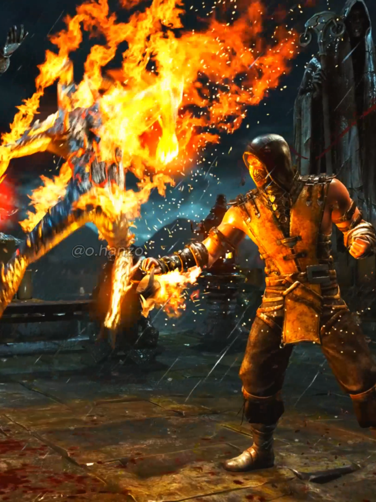 QUEIME DEMONIO DO GELO #scorpion #subzero #fyp #mkx #mortalkombat #combo