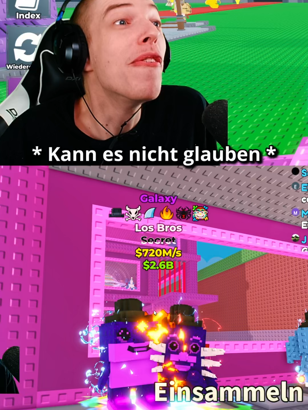 Niemanden Vertrauen mit Brainrots und jeden Betrügen in Roblox Steal a Brainrot