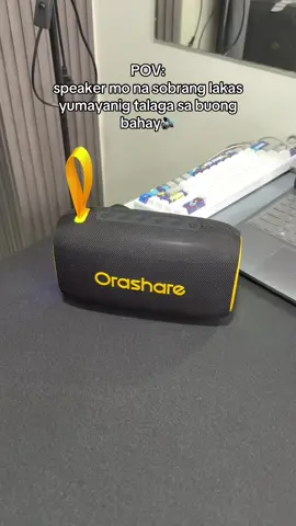 speaker na pang bonding talaga to! #speaker #speakerbluetooth #wirelessspeaker #orashare 