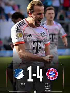 Hattrick Harry Kane‼️ Bayern Munchen 4 - 1 Hoffenhim #bayernmunich #bayernmunchen #bundesliga 
