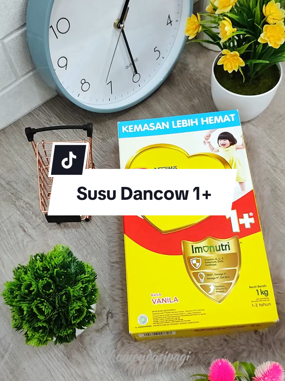 Susu Dancow 1+. Susu anak usia 1-3 tahun, diformulasi dengan Imunutri untuk optimalkan tumbuh kembangnya #susudancow1plus #dancow #dancow1 #GajianSale #DijaminCUAN 
