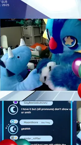 Was gifted the perfect mini-me on my birthday ✨🥰🙏🏻 #envtuber #vtuber #fursuit #fursuiter #furry 