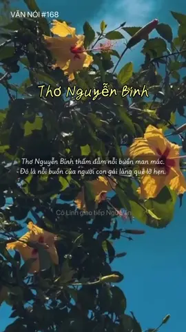 Văn nói số 168: Thơ Nguyễn Bính #colinhgiaotiepnguvan #vannoi #batbeatdayvan 