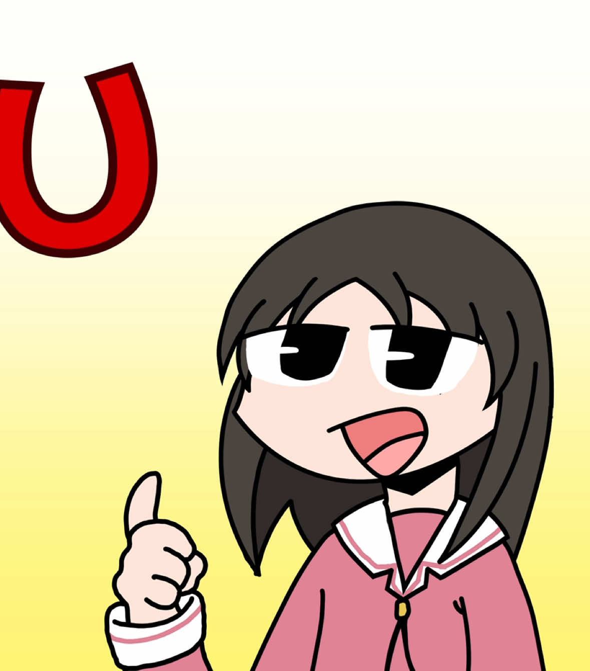 New animation done‼️ I didn’t know what to animate for like 2 months LOL but I got this done in like a day 🙏😼 follow for more funny Azumanga content 🗣️🔥 #foryou #azumangadaioh #azumanga #animeart #animationmeme 