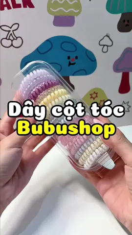 Trả lời @Mẹ Bông màu xinh lắm luôn, mà 16 cái lận nha #daycottoc #daycottocxinh #daycottocloxo #bubushop #annieriviu 