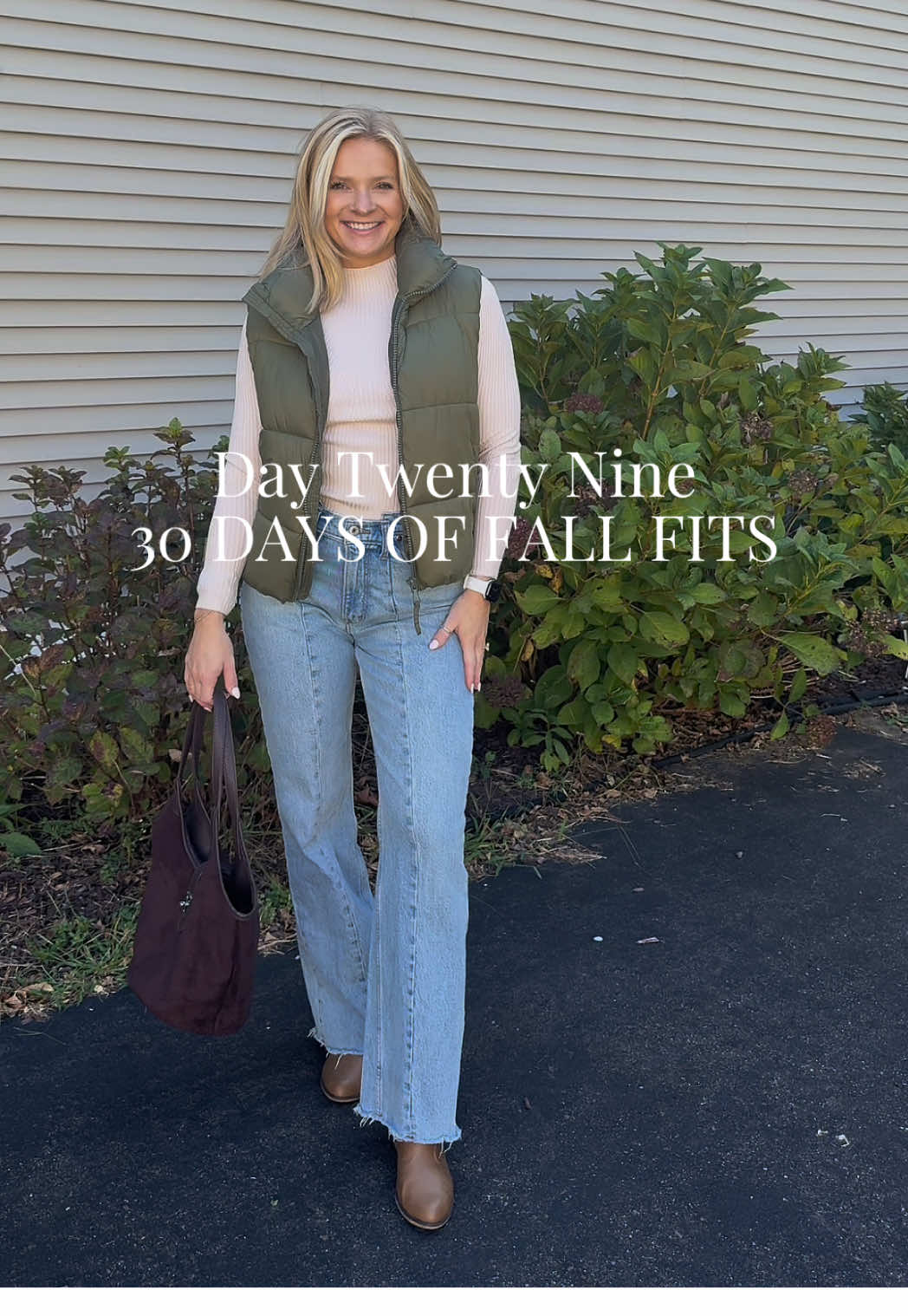 29/30 days of fall fits!!! Love a good vest moment!! Linked in my bio in Shop My 🤎🍂 @Amazon @Old Navy Official @abercrombie #contentcreator #fallfashion #fallfitinspo 