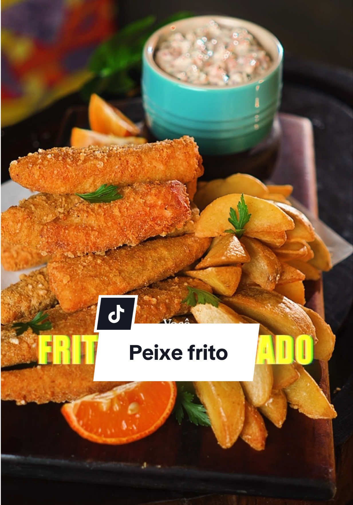 Essa é a forma mais fácil de fazer uma isca de peixe super crocante 🤝