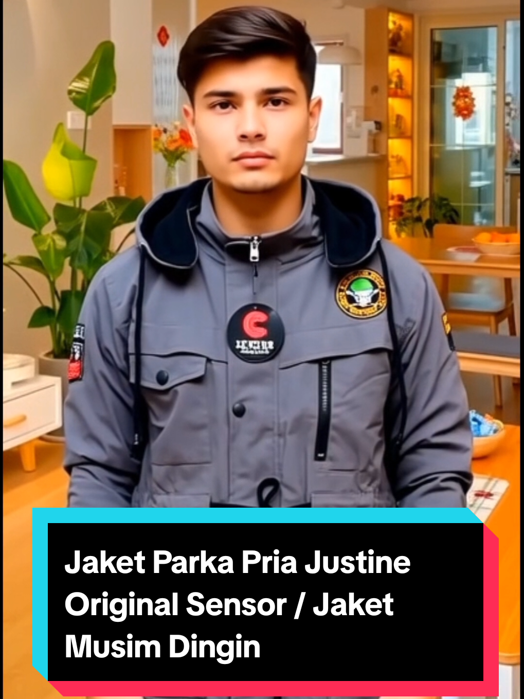 Jaket Parka Pria Justine Original Sensor / Jaket Musim Dingin. #promoseruweekend #jaketparkapremium #jaketparkaimport #jaketparka #fypage 