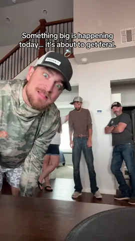 Almost broke the chandelier. FERAL 