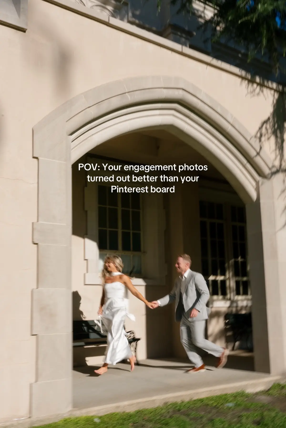 In love with these 🥹 we wanted them to feel fun, timeless and like us and we couldn’t be happier with how they turned out 😭 Photographer: @Patty Betts Photo  Dress: @Park & Fifth Co. #engagement #engagementphotoshoot #luxuryengagementphotoshoot #weddingphotographer #engagementphotoideas
