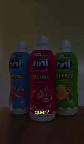 Kit 3 Cobertura para Sorvete Calda Fini 1kg - Beijos, Dentaduras e Bananas ##doce#top