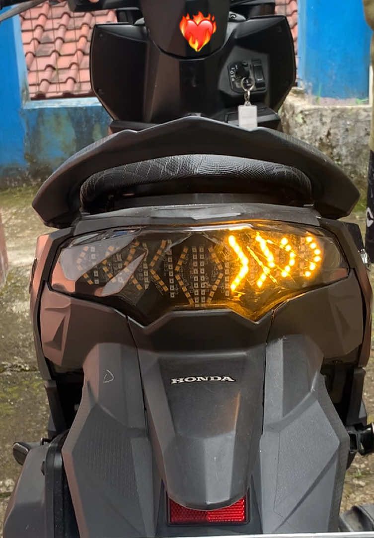 Stoplamp running honda beat vario. #stoplamprunning #stoplamprunningbeat #stoplamprunningvario 