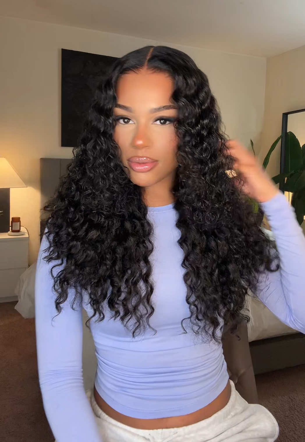 @tinashehair 13x6 pull & go glueless deep wave wig ➿, link in bio #tinashehair 