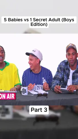 5 Babies vs 1 Secret Adult (Boys Edition)