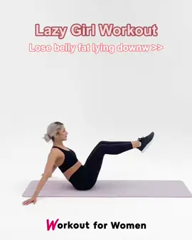 Lazy girl workout series🎀 ▫️ BalancingFootTap ▫️ BoatPoseTuckUps ▫️ AngledCrunch ▫️ BicycleKicks ▫️ DeadBug ▫️ FloorMarch 3x12 reps Find more home Pilates workouts in the Workoutforwomen app📱(link in bio) #workoutforwomen #fitnesstips #flatbelly #absworkout #homepilates 