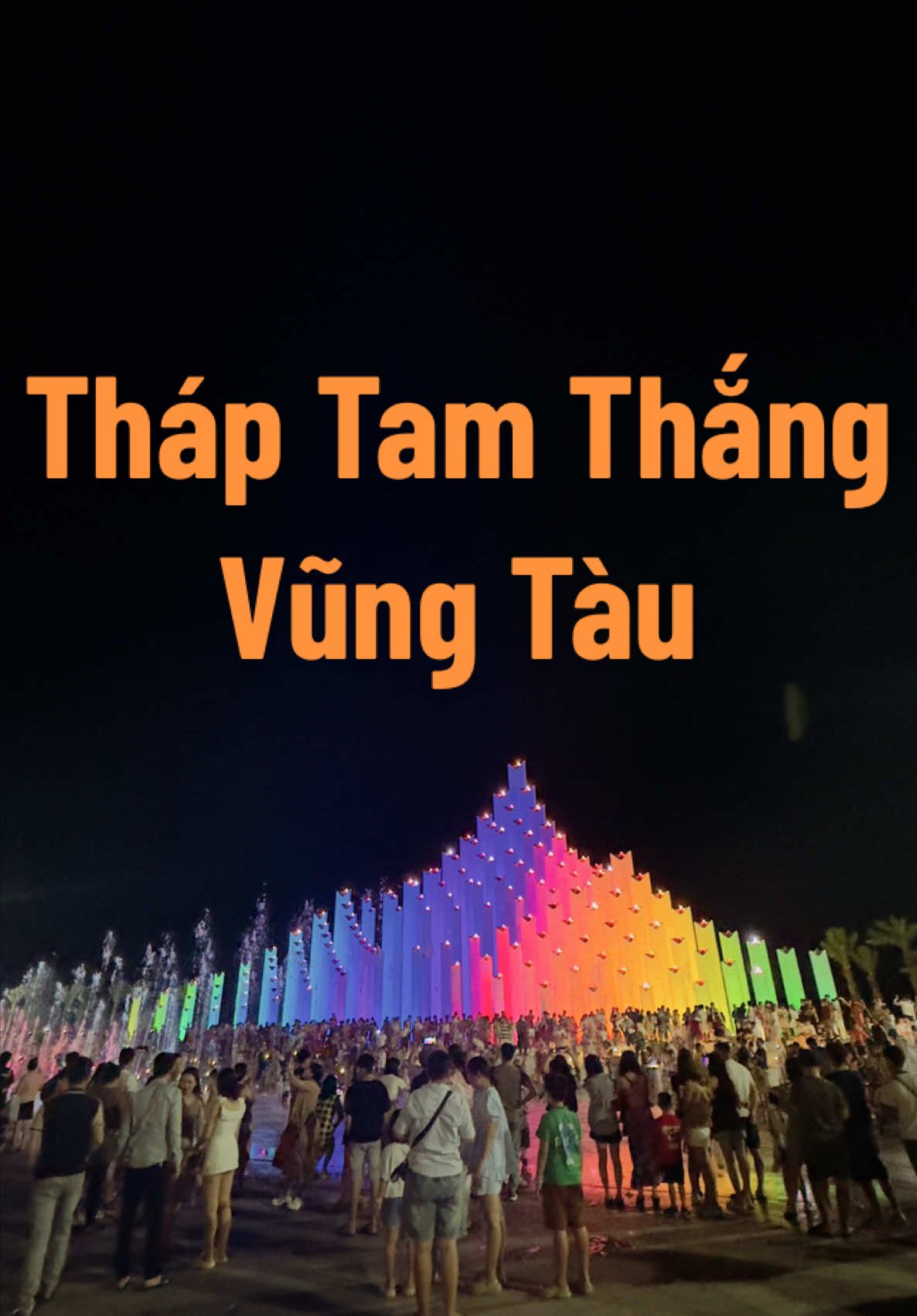 Tháp Tam Thắng - Vũng Tàu - HCM   đêm có đẹp không!? #thaptamthang #vungtau