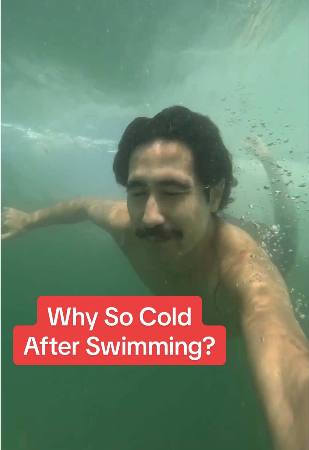 Why does your body feel so cold when you get out of the water.  Seriously, after swimming I start shivering pretty quickly.  This video will explain the science behind this phenomenon.  #health #doctor #Science #swimming #beach 