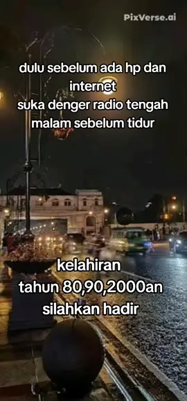 kelahiran tahun 80,90,2000an pasti tau jaman radio ini #vibes #radio #fypage 