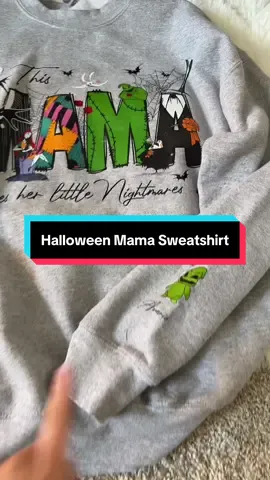 Mama sweatshirt, but put your kids on it! #halloweenlook #momlife #MomsofTikTok #sweatshirt #hoodieseason 