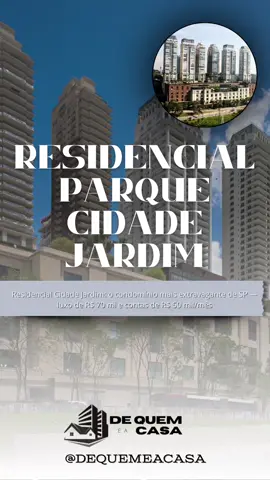 O Residencial Shopping Cidade Jardim é o condomínio mais extravagante de São Paulo: nove torres sobre um shopping de luxo, metade do terreno virou jardim suspenso na Marginal Pinheiros. Apartamentos de 235 a 2.500 m², muitos com piscina privativa, elevador interno e vista para o skyline paulista. Os números impressionam: unidades a partir de R$ 11 milhões e coberturas que chegam a R$ 70 milhões, com custos mensais que podem passar de R$ 50 mil entre condomínio e IPTU. Em troca, spa de cinema, piscinas panorâmicas, quadras, concierge 24h e acesso direto ao shopping — um verdadeiro resort urbano que escancara o contraste da cidade. Você moraria aqui? #cidadejardim #saopaulo #luxo #imoveis #condominio 