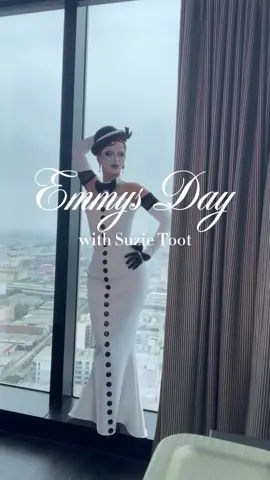 @Suzie 💋✨ BTS at the @Moxy Hotels DTLA 🖤🤍 #fyp #drag #dragqueen #suzietoot #showcasedrag 