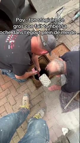 Pourtant ce n’était pas un chantier de merde Ahaha 😂💩 #btp #stagiaire #prank #batiment #blague 