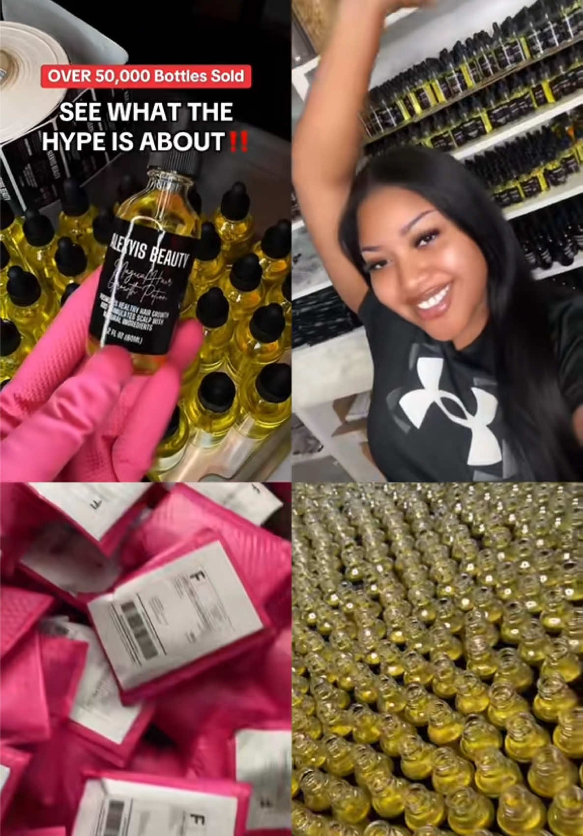 Grab your bottle now! Visit Alexyisbeauty.com!🩷 link in bio!  - #beforeandafterhairgrowth #hair4c #besthairgrowth #hairgrowthjourney #tipsforfasterhairgrowth