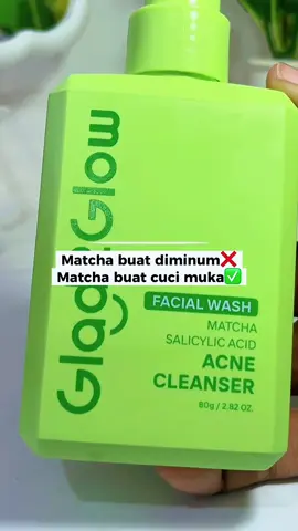 G2g udah punya cleanser matcha 😍 #glad2glow_id #fyp #promoguncang1010 