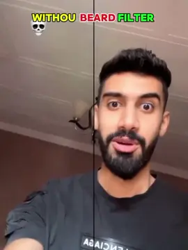 without beard filter#foryoupage#foryou#filter#17M.veus#fyp 