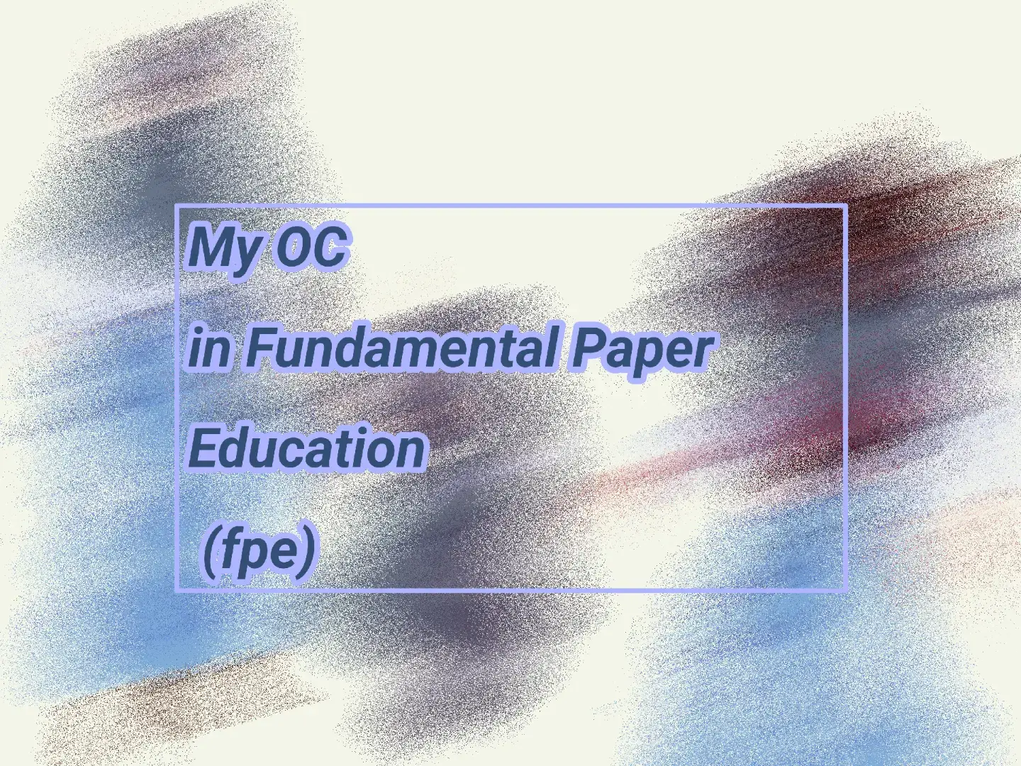 I designed my character for Fundamental Paper Education. I will work on its story seriously. I will not leave it just a fantasy in my head. I want to share it with you. I hope you support me.#fundamentalpapereducation #misscircle #fpe #artfpe #digitalartist @Katie 