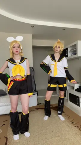 Rin-@Milka  #fyp #cosplay #vocaloid #len #rin 