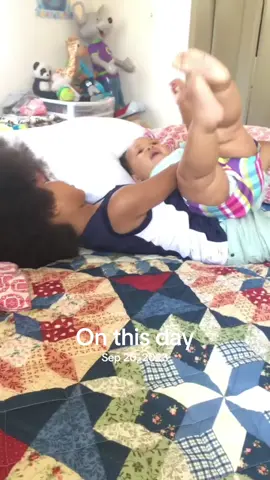 #onthisday they are bigger than that now lol #bigger#children#mykids #myworld 