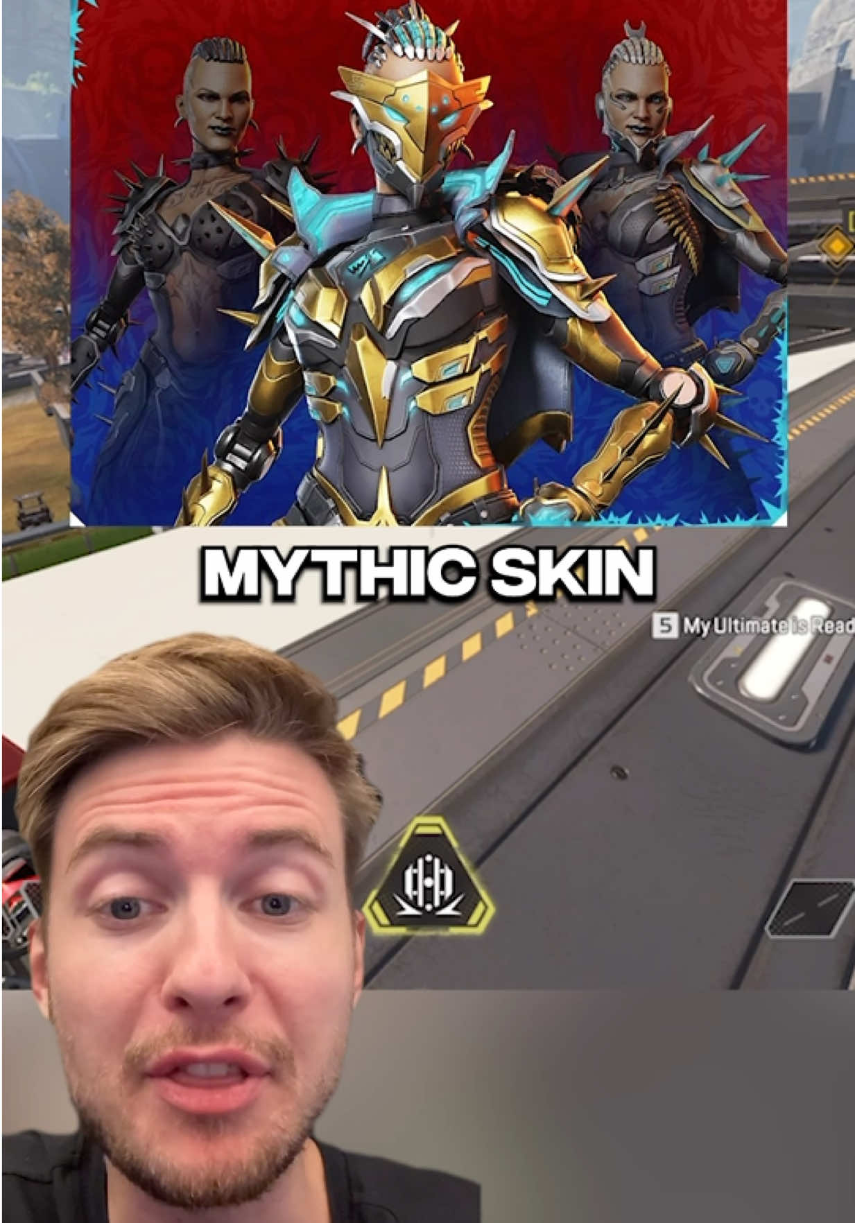 Mad Maggie mythic skin is buns There were new leaks that came out about Apex Legends including Mad Maggie’s mythic skin but this legendary skin is not as good as I hoped for. The skin will come with 3 tiers and will likely come out in Season 27 of Apex Legends. What do you guys think? #apexlegends 